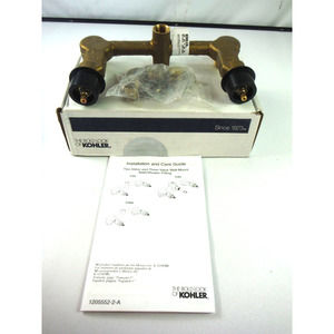 Kohler Wall Mount Two-Handle Valve System with 8 in. Centers